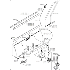 FRONT SCRAPER - SWINGING(from s/n 692483 from 2020) spare parts