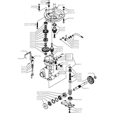 GEARBOX (from sn 288101 to sn 565909) spare parts