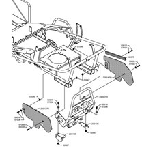 REAR PROTECTIONS AND BUMPER (from sn 689066 to sn 701021 from 2020 to 2021) spare parts