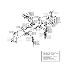 PEDALS UNIT (from sn 363301 to sn 385500 from 2006 from 2007) spare parts