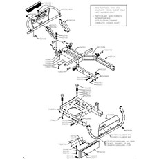 FRAME (from sn 264001 from 2000) spare parts