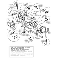 ELECTRIC EQUIPMENT (from sn 545321 from 2011) spare parts
