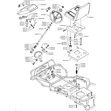 BODY, STEERING UNIT & SEAT(from s/n 304133 from 2003) spare parts