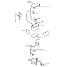 ELECTRIC STARTER (from sn 514398 from 2009) spare parts