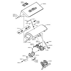 COVER AND TINES DOUBLE ROTATION TILLER (from sn 228000 from 1996) spare parts