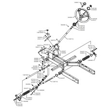 STEERING UNIT (from sn 385501 to sn 385939 from 2007 to 2008) spare parts