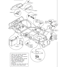 ELECTRIC EQUIPMENT(from s/n 304133 from 2003) spare parts