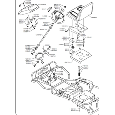 BODY, STEERING UNIT & SEAT(from s/n 304133 from 2003) spare parts