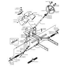 STEERING UNIT (from sn 684416 to sn 702296 from 2019 to 2021) spare parts