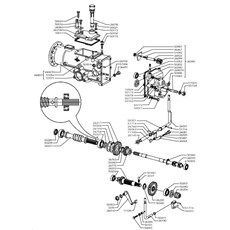 GEARBOX - 1ST V - UNTIL 521730 (G85) - 521743 (G85D) (from sn 228001 to sn 521743 from 1996 to 2009) spare parts