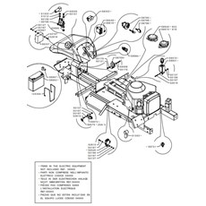 ELECTRIC EQUIPMENT (from sn 600589 to sn 641155 from 2015 to 2017) spare parts