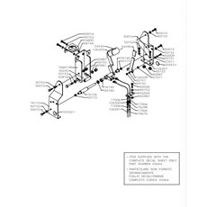 PEDALS UNIT (from sn 276401 from 2001) spare parts