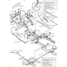 FRONT FRAME (from sn 580691 to sn 609402 from 2014 to 2016) spare parts