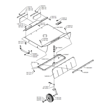 GRASS CUTTER COMPACT - COVER & WHEEL(from s/n 692483 from 2020) spare parts