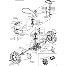 TRANSMISSION (from sn 554355 to sn 565261 from 2012 to 2013) spare parts