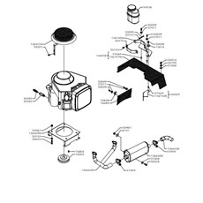 VANGUARD ENGINE 21 HP (from sn 363301 from 2006) spare parts