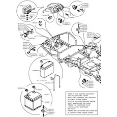 ELECTRIC EQUIPMENT ELECTROMAGNETIC CLUTCH VERSION EFFECTIVE FROM SERIAL NO. 547055 (7.13) - 546051 (7.16) - 546604 (7.21) (from sn 546051 to sn 577224 from 2011 to 2014) spare parts