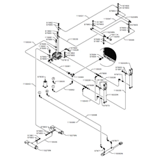 DISTRIBUTOR & ARMS(1ST VERSION)(from s/n 309351 to s/n 309403 from 2005 to 2005) spare parts