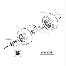 TWIN WHEELS KIT (from sn 363301 from 2006) spare parts