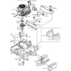 ENGINE B&S VANGUARD 22 HP (from sn 573928 to sn 592222 from 2013 to 2015) spare parts