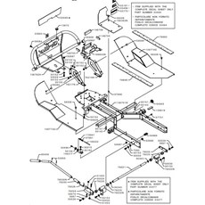 FRONT FRAME (from sn 667586 to sn 684415 from 2018 to 2019) spare parts