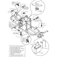 ELECTRIC EQUIPMENT (from sn 510624 to sn 521514 from 2008 to 2009) spare parts