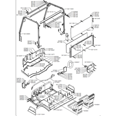 FRAME(3)(from s/n 536678 from 2010) spare parts