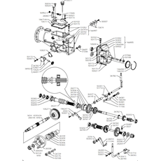 GEAR BOX(from s/n 696442 from 2020) spare parts