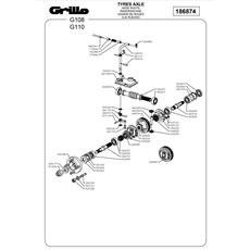 TYRES AXLE (from sn 585297 to 594260 from 2014 to 2020) spare parts