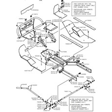 FRONT FRAME (from sn 385501 to sn 580690 from 2007 to 2014) spare parts