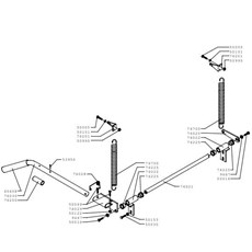 CUTTING DECK LIFT (from sn 264001 from 2001) spare parts