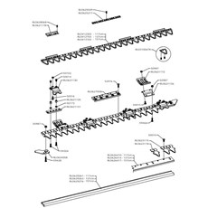 PRO CUTTER BAR CM 117-137-157 (from sn 569216 from 2013) spare parts