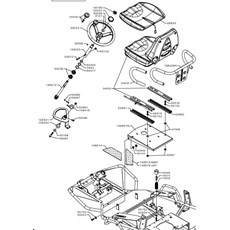 STEERING UNIT AND SEAT (from sn 583835 to sn 612703 from 2014 to 2016) spare parts