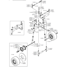 REAR AXLE(from s/n 309351 from 2005) spare parts