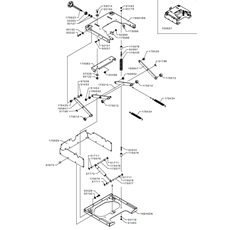 SEAT SHOCK-ABSORBING BASE(from s/n 687342 from 2020) spare parts