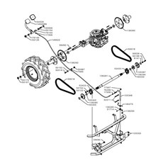 DIFFERENTIAL LOCK (from sn 372701 to sn 505839 from 2007 to 2008) spare parts