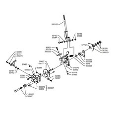 FORWARD LEVER (from sn 653947 from 2018) spare parts