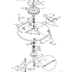 85 cm CUTTING DECK_BELT, TRANSMISSION & BLADE(from s/n 683870 from 2019) spare parts