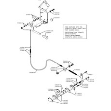 REAR BRAKE UNIT (from sn 385501 from 2007) spare parts