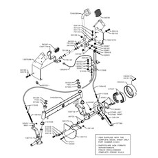 PEDALS AND BRAKE (from sn 363301 from 2006) spare parts