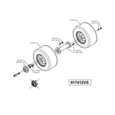 TWIN WHEELS KIT (from sn 363301 from 2006) spare parts