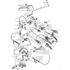 ACTIVE CLUTCH HANDLE (from sn 546190 to sn 613187 from 2011 to 2016) spare parts