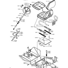 STEERING UNIT AND SEAT (from sn 670355 from 2018) spare parts