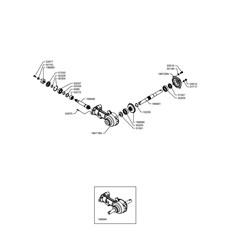 TILLER GEARBOX (from sn 644191 from 2017) spare parts