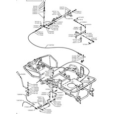 CONTROLS WITH PTO OBSTRUCTION (from sn 522179 to sn 546050 from 2009 to 2011) spare parts