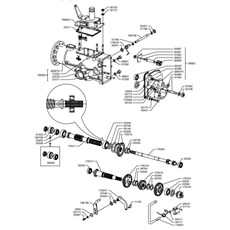 GEAR BOX (from sn 659943 to sn 692914 from 2018 to 2020) spare parts