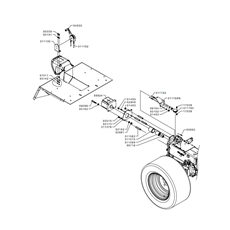 20 HP PTO HYDRO. INSTALLATION COMPONENTS(from s/n 564371 from 2012) spare parts