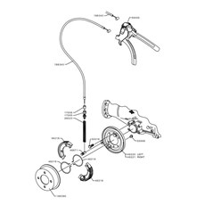 BRAKES (sn 586396 from 2014) spare parts