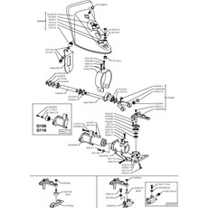 CUTTER BAR CENTRAL UNIT 9M7111 (from sn 228001 from 1996) spare parts