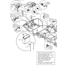 ELECTRIC EQUIPMENT (from sn 602708 to sn 630449 from 2016 to 2017) spare parts